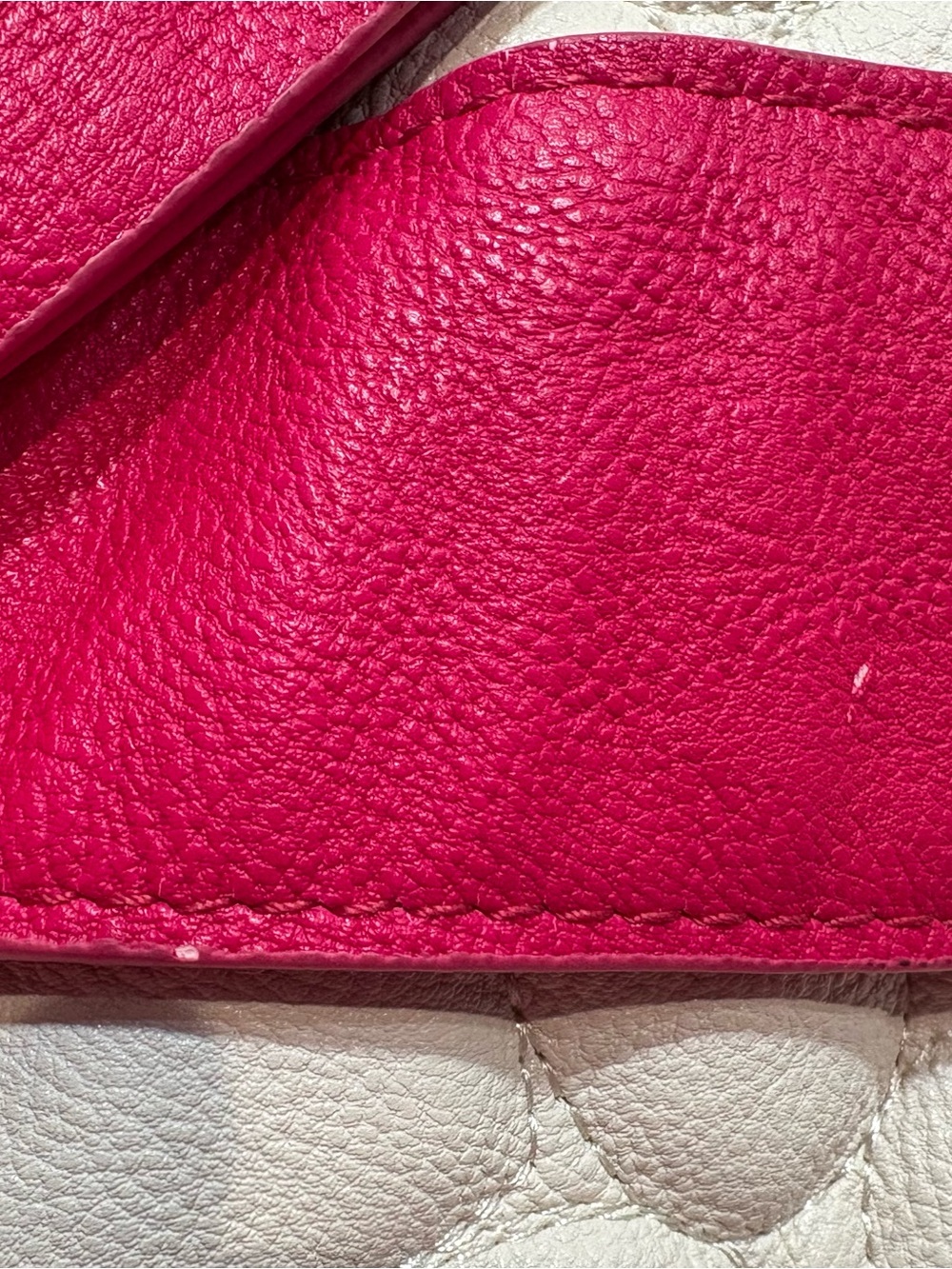 White and Pink Heart Backpack - Picture 9 of 11